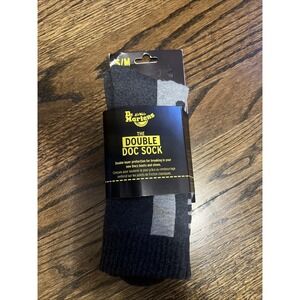 Dr Martens Unisex The Double Doc Sock Size S/M Charcoal Cotton Blend US 3-8